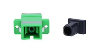 Extralink SC/APC | Adapter | Jednomodowy, Simplex, zielony Typ złączaSC/APC