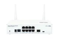 MikroTik CRS109-8G-1S-2HnD-IN | Коммутатор | 8x RJ45 1000Mb/s, 1x SFP, 2,4GHz WiFi