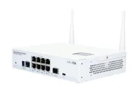 MikroTik CRS109-8G-1S-2HnD-IN | Switch | 8x RJ45 1000Mb/s, 1x SFP, 2,4GHz WiFi Ilość portów LAN1x [1G (SFP)]
