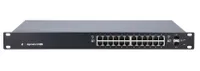 Ubiquiti ES-24-500W | Switch | EdgeMAX EdgeSwitch, 24x RJ45 1000Mb/s PoE+, 2x SFP, 500W Ilość portów LAN24x [10/100/1000M (RJ45)]
