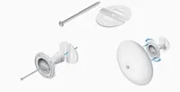 Ubiquiti NBE-WMK | Kit de montagem | suporte de parede, dedicado para a série NanoBeam Rodzaj uchwytuMurowy