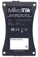 MikroTik RBGPOE-CON-HP | Convertidor de voltaje  | PoE, 48V to 24V Napięcie42 - 57