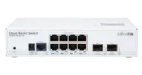 MikroTik CRS210-8G-2S+IN | Switch | 10x RJ45 1000Mb/s, 2x SFP+ Ilość portów LAN10x [10/100/1000M (RJ45)]
