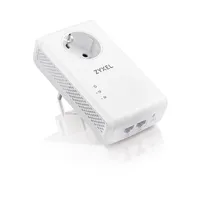 Zyxel PLA5456 Twin Pack | Powerline | 2x RJ45 1000Mb/s, 1x Tomacorriente Częstotliwość wejściowa AC50 - 60