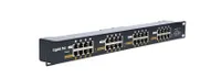 Extralink 16 Puertos | Gigabit PoE Inyector | 16x 1000Mb/s RJ45, Rackmount Kolor produktuCzarny