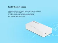 Totolink S808 | Switch | 8x RJ45 100Mb/s, kryt Desktop Głębokość produktu132