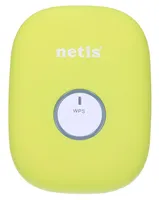 Netis E1+ | Wzmacniacz sygnału WiFi | 300Mb/s, 2,4GHz, 1x RJ45 100Mb/s, Zielony Ilość portów LAN1x [10/100M (RJ45)]
