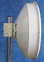 Jirous JRMA-650 10/11 | Antena parabólica | 10,1 - 11,7 GHz, 35dBi, dedicada a Mimosa B11 Częstotliwość anteny11 GHz