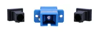 Extralink SC/UPC | Adapter | Einzelmodus, Simplex, blau Connector typeSC/UPC