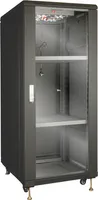 Getfort 27U 600x1000 | Armario rack | De pie, 2 estanterías, 4 ventiladores Wysokość szafy27U