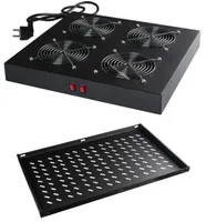 Getfort 42U 600x1000 | Racková skříň | stojící , 2 pĂłĹ‚ki, 4 ventilátory 2