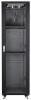 Getfort 42U 600x1000 | Racková skříň | stojící , 2 pĂłĹ‚ki, 4 ventilátory 4