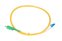 Extralink SC/APC-LC/UPC | Patchcord | Monomodale, Simplex, G652D, 3mm, 1m Długość1m