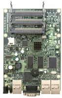 MikroTik RB433AH | Router | 3x RJ45 100Mb/s, 3x miniPCI, 1x microSD Ilość portów LAN3x [10/100M (RJ45)]
