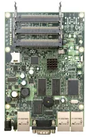 MikroTik RB433AH | Router | 3x RJ45 100Mb/s, 3x miniPCI, 1x microSD Ilość portów LAN3x [10/100M (RJ45)]
