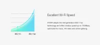 Totolink A1004 | Router WiFi | AC750, Dual Band, MIMO, 4x RJ45 1000Mb/s Standardy sieci bezprzewodowejIEEE 802.11ac