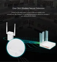Totolink EX200 | Wzmacniacz sygnału WiFi | 300Mb/s, 2,4GHz, 1x RJ45 100Mb/s, 2x 4dBi Diody LEDY