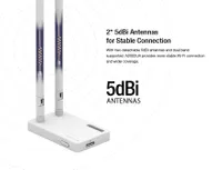 Totolink A2000UA | Adattator WiFi USB | AC1200, Dual Band, 2x 5dBi Standardy sieci bezprzewodowejIEEE 802.11g