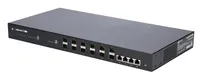 Ubiquiti ES-12F-EU | Switch | EdgeMAX EdgeSwitch, 12x SFP, 4x RJ45 1000Mb/s Typ obudowyRack (1U)