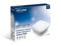 TP-Link EAP220 | Zugangspunkt | N600, 1x RJ45 1000Mb/s Standard sieci LANGigabit Ethernet 10/100/1000 Mb/s