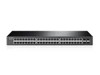TP-Link T1600G-52TS (TL-SG2452) | Switch | 48x RJ45 1000Mb/s, 4x SFP, Yönetilen Ilość portów LAN48x [10/100/1000M (RJ45)]
