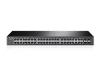 TP-Link T1600G-52TS (TL-SG2452) | Switch | 48x RJ45 1000Mb/s, 4x SFP, Řízený Ilość portów LAN48x [10/100/1000M (RJ45)]
