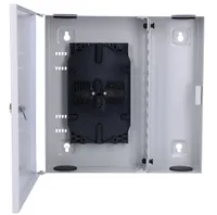 Extralink Fairy | Caja de distribución | Cabinete de metal, 24 soldaduras Liczba obsługiwanych włókien (maks.)24