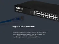 Totolink SW24 | Switch | 24x RJ45 100Mb/s, Rackmount, non gestito 6