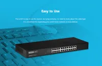 Totolink SW24 | Switch | 24x RJ45 100Mb/s, Rackmount, non gestito 7