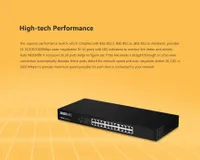 Totolink SG24 | Switch | 24x RJ45 1000Mb/s Gigabit, Rackmount, No gestionado 6