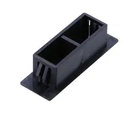 Extralink | Tapa | para patch panels, negro, SC Duplex Typ adapteraDuplex