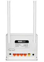 Totolink ND300 V2 | WiFi Router | 300Mb/s, 2,4GHz, 3x RJ45 100Mb/s,1x RJ11, ADSL2/2+, 2x 5dBi Ilość portów WAN1x 10/100BaseTX (RJ45)