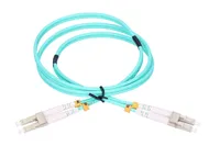 Extralink LC/UPC-LC/UPC | Patchcord | Multimodo, OM3, Duplex, 3mm, 1m Długość1m