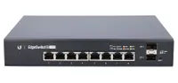 Ubiquiti ES-8-150W | Switch | EdgeMAX EdgeSwitch, 8x RJ45 1000Mb/s PoE+, 2x SFP, 150W Ilość portów LAN8x [10/100/1000M (RJ45)]
