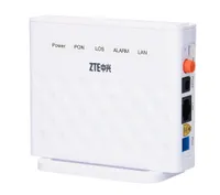 ZTE ZXA10 F601 | ONT | 1x GPON, 1x RJ45 1000Mb/s Ilość portów LAN1x [10/100/1000M (RJ45)]
