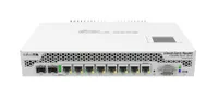 MikroTik CCR1009-7G-1C-1S+PC | Router | 8x RJ45 1000Mb/s, 2x SFP, 1x USB Ilość portów LAN8x [10/100/1000M (RJ45)]
