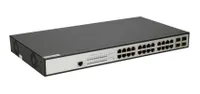 Extralink ZEUS | PoE Switch | 24x Gigabit PoE/PoE+, 4x SFP, 1x Console Port, 400W, Managed Typ obudowyRack (1U)