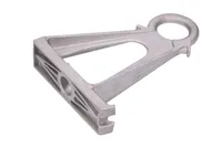 Extralink CS1500 | Soporte del poste con abrazadera | 171 x 80mm Kolor produktuSrebrny