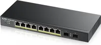 ZYXEL GS1900-10HP | Switch | 8x RJ45 1000Mb/s PoE, 2x SFP, 77W, managed Ilość portów LAN8x [10/100/1000M (RJ45)]
