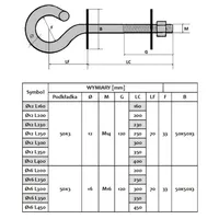 Extralink | Hook | per staffe di sospensione 12/350mm 6