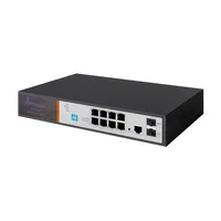 Extralink VICTOR | PoE Switch | 8x Gigabit PoE/PoE+, 2x SFP, 1x Puerto de consol, 150W, Gestionable Ilość portów PoE8x [802.3af/at (1G)]
