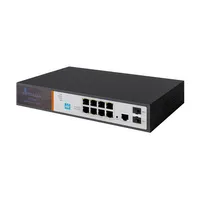 Extralink VICTOR | PoE Switch | 8x Gigabit PoE/PoE+, 2x SFP, 1x Puerto de consol, 150W, Gestionable Ilość portów PoE8x [802.3af/at (1G)]
