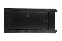 Extralink 4U 600x600 Černá | Racková skříň | montovaná na zdi Rodzaj drzwiPrzeszklone