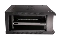 Extralink 4U 600x600 Černá | Racková skříň | montovaná na zdi 6