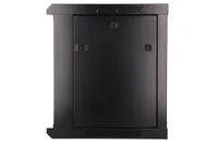 Extralink 9U 600x450 Negro | Armario rackmount | montaje en la pared Rodzaj drzwiPrzeszklone