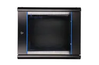 Extralink 9U 600x600 Negro | Armario rackmount | montaje en la pared Wysokość szafy9U