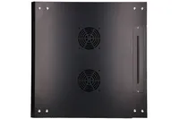 Extralink 9U 600x600 Negro | Armario rackmount | montaje en la pared Konstrukcja drzwi przednichSzkło hartowane