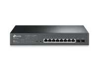 TP-Link TL-T1500G-10MPS | Switch | 8x RJ45 1000Mb/s, 2x SFP, PoE+, řízený Ilość portów LAN8x [10/100/1000M (RJ45)]
