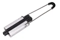 Extralink AL10-14 | Fiber optic cable clamp | for fiber optic cables Kolor produktuAluminium, Czarny