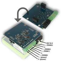 Tinycontrol | Kontrolní panel On/Off/PWM | překrytí pro LAN Controler V3 1